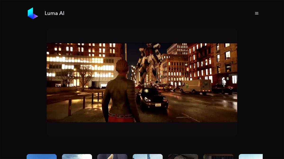 luma ai 官网